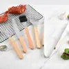 Amazon Conjunto de Ferramentas para Churrasco de Aço Inoxidável Ferramenta Combinada Conjunto para Churrasco ao Ar Livre Cabo de Madeira de Rio Conjunto para Churrasco