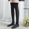 Calcetines blancos de becerro para mujer, calcetines de terciopelo finos de verano, calcetines de longitud media, calcetines de tubo largo, calcetines negros jk, calcetines para estudiantes hasta la rodilla