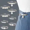 Accesorios de Pin de Cintura Ropa Fija Cintura Cambiar Hebilla Pequeña de Cintura Broche Antideslizante Hebilla de Pantalones de Mujer Pin