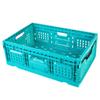 Caja de Volteo de Fábrica Caja de Almacenamiento Misceláneo para Almacén Cesta Hueca para Transporte de Frutas y Verduras Cesta Plegable Caja de Almacenamiento Plegable