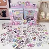 Paquete de 10 pegatinas de la Serie Capibara para cuadernos y diarios, pegatinas decorativas multifuncionales, pegatinas transparentes de PET con dibujos animados