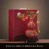 Calabaza de Cien Bendiciones Adorno Atractor de Fortuna, Cinco Bendiciones para el Hogar, Decoración de Alta Gama para Sala de Estar, Entrada, Aparador de Vino, Regalo de Inauguración