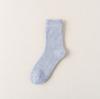 Calcetines de lana de conejo para hombre, de otoño e invierno, hasta media pantorrilla, cálidos, de cachemira, gruesos, largos, casuales, de fábrica, venta al por mayor