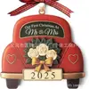 Nuevos Productos Transfronterizos, Regalos para el Hogar, Decoraciones Creativas, Colgantes para Coche, Nuevas Decoraciones para el Hogar, Colgantes de Madera para Árbol de Navidad