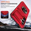 Para funda de teléfono móvil Samsung S24FE S23Ultra tarjeta A35 coche magnético A15 cubierta protectora gruesa en las cuatro esquinas