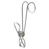 Clips de Almacenamiento Colgantes, Clips de Acero Inoxidable con Ganchos, Pinzas para Ropa, Clips Metálicos a Prueba de Viento, Clips de Carpeta para Almacenamiento de Documentos
