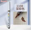 Domina la Nueva Serie de Colores 5105 Marcador Acrílico Líquido Recto de Punta Suave Color Único Bolígrafo para Graffiti Pintado a Mano para Estudiantes Pintura