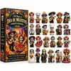 Calendario de Cuenta Regresiva Transfronterizo 24 Días de Día de Muertos Carnaval Cuenta Regresiva Mayoreo