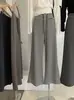 Pantalones Casuales de Rayas Color-Block con Cordón KEKEZOON para Mujer, Pantalones de Pierna Ancha Holgados Adelgazantes para Otoño 8643