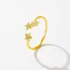 Anillo ajustable con apertura de estrella de plata esterlina S925 de 1,2 líneas, combina con todo, anillo delgado, joyería de boutique de moda para el cuerpo.