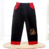 Mono de pana para bebé, traje Tang para niños y niñas, antidesgaste, otoño e invierno, rojo, impermeable, para Año Nuevo, ropa de comida de Año Nuevo