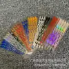 Decoração de Cubo de Roda de Comércio Exterior Adesivos Refletivos para Carro Letra Inglesa de Porta Aro de Roda Adesivos Esportivos de Corrida Gravação