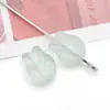 Hojas de Vidrio Degradado, Tulipanes, Rosas Accesorios para Joyería DIY, Cuentas Sueltas de Perforación Directa, Colgantes para Pulseras, Accesorios para el Cabello, Pétalos