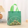 Bolsa de Mão Estampada com Lua Bolsa Laminada Tridimensional Bolsa Não Tecida à Prova d'Água Bolsa de Presente para Festa Bolsa de Compras Bolsa Atacado