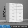 Gabinete Bajo de Oficina para Impresora, Gabinete de Archivos de Múltiples Niveles, Caja Pequeña para el Hogar con Cerradura, Gabinete de Escritorio Integrado Antirrobo