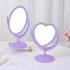 Espejo de Maquillaje de Escritorio Doble Cara Espejo de Tocador de Belleza Dormitorio Estilo Europeo Espejo Retro Espejo de Maquillaje de Belleza de Escritorio