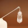 Miaoyin Hollow Tassel Hairpin Novo Estilo Chinês Passo Shake Estilo Antigo Hairpin Feminino 2024 Novo Cabelo Hairpin Estilo Nacional Hairpin Headwear