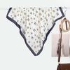 Nuevo Patrón Espiga Pañuelo Cuadrado Pequeño Temperamento Femenino Combinación con Todo Decorativo 70 Pañuelo Cuadrado Pequeño Profesional Estilo Coreano Otoño e Invierno Bufanda Cálida Lote