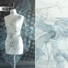 Malla de Niebla de Nube Fondo Decorativo Materiales Hechos a Mano DIY Boda Creativo Tela Estereotipada Tela de Malla de Alambre de Acero