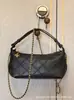 Venta Directa de Fábrica Modelo Nuevo 2026 Bolsa Lonchera Acolchada, Bolso Cruzado de Hombro Único con Cadena Estilo Chanel, Bolso Baguette Versátil de Moda