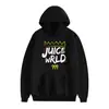 Moletom com Capuz Estampado Novo Estilo Soltinho para Adolescentes, Homens e Mulheres - Mercadoria do Cantor Europeu e Americano Juice Wrld 2024