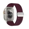 Correa aplicable para Apple iwatch S12 Correa tejida con patrón de olas de Apple hebilla magnética s10/9 Correa de reloj de metal