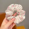 Lindo Scrunchie de Fresa para Mujer, Goma para el Cabello para Moño o Cola de Caballo, Nuevo Dulce Elástico Verano 2025