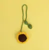 Colgante de Girasol Tejido a Crochet Hecho a Mano Terminado, Adorno de Girasol Tejido a Crochet Hecho a Mano DIY de Diseño Moderno y Creativo al por Mayor