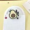 Clips de encuadernación de ojos pequeños de expresión de dibujos animados coloridos acrílicos clips de PP para papelería de oficina clips para documentos clips para agenda