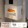 Cubierta para Calentador de Agua, Decoración de Tubería de Gas, Cubierta para Calefacción por Suelo de Gas Natural, Estante de Almacenamiento de Tablero Perforado para Cocina