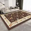 Veludo de Cristal Tapete Persa Turco Transfronteiriço para Casa Tapete de Chão para Sala de Estar Tapete para Sofá Mesa de Centro Resistente à Sujeira e Fácil de Cuidar para Quarto