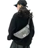 Bolso de Pecho para Hombre Impermeable Bolso de Hombro para Viajero Deportivo Bolso Cruzado Casual Multifuncional Riñonera Mochila Pequeña Versátil para Mujer de Moda