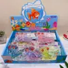 Nuevo juguete squishy creativo con forma de pez dorado, juguete Q-elástico de fluido para aliviar el estrés, lindo juguete squishy de dibujos animados para desahogarse