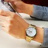 Relógio Masculino OCHSTIN/augustden aço inoxidável à prova d'água calendário duplo relógio de negócios relógio de pulso masculino a quartzo