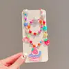 Pulsera de Cuentas Linda de Dibujos Animados para Niños, Cadena con Colgante de Kuromi para Niñas, Pulsera Regalo de Cumpleaños para Bebé, Joyería Nueva