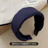 Diadema de tela suave de ala ancha estilo francés para mujer, adecuada para otoño e invierno, proporciona un aspecto de corona alta y cubre las uniones del cabello, ofreciendo una diadema de alta gama, moderna y elegante