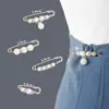 Accesorios de Pin de Cintura Ropa Fija Cintura Cambiar Hebilla Pequeña de Cintura Broche Antideslizante Hebilla de Pantalones de Mujer Pin