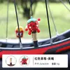 Tapa de Válvula de Bicicleta Bicicleta de Carretera Silicona Dibujos Animados Creativos Cubierta de Válvula Impermeable Bicicleta de Montaña Equipo Decorativo para Ciclismo