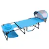 Superventas Transfronterizo Cama Plegable para Exteriores y Playa Silla Reclinable Profesional para Tomar el Sol junto al Mar Silla Plegable Portátil de Doble Uso