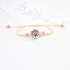 Pulsera de árbol pequeño con flor de encaje estrellado directo de fábrica acrílico tejido a mano estudiante de Jingdezhen Pulsera fresca