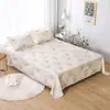Precio Especial Sábana Individual Pieza Única Verano Individual Dormitorio Sábana Cama Doble Barata Sueño Desnudo Grande Calentada Cama Individual Cepillada 100% Amigable con la Piel