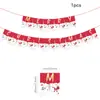 Decoraciones de Papá Noel Navideño Plato Desechable para Cena Mantel Navideño Charola de Papel Vaso de Papel Servilleta Juego de Vajilla para Fiesta