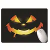 Alfombrilla de Ratón de Halloween Murciélago Calabaza Juego Teclado Divertido Pad Regalo Práctico