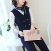 Colete, Traje Profissional, Conjunto Feminino, Roupa Formal para Entrevista de Atendente de Recepção de Hotel KTV, Roupas de Trabalho Novo Estilo