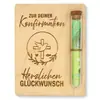 Producto Caliente Transfronterizo Tubo de Prueba de Dinero de Madera Billetera Regalo de Cumpleaños Graduación Boda Bautizo Fiesta Billetera de Efectivo de Madera