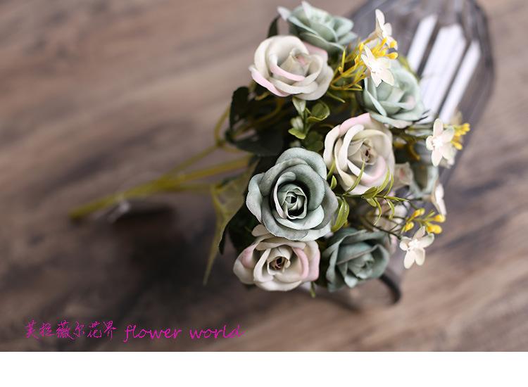 仿真婚礼现场绢花