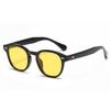Gafas de Sol Redondas Estilo Retro Tachonadas Europeas y Americanas Jamie 5095 Hechas a Medida Versión Coreana Gafas Anti-Luz Azul Ins