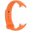 Adecuado para Xiaomi Mi Band 10/9/8/11 Correa Oficial de Silicona con Interfaz Metálica, Correa de Repuesto Xiaomi 8 NFC