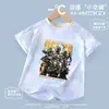 Camiseta de Manga Corta Delta Action 2026 Nuevo Verano Tie-Dye Top de Seda Helada Ropa de Secado Rápido Camiseta de Moda para Niños