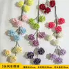Flores Artificiales con 3 Cabezas, Hortensias Molino de Viento, Decoraciones de Boda, Decoración del Hogar, Diseño de Sala Modelo, Accesorios Florales Decorativos, Al por Mayor en Stock
